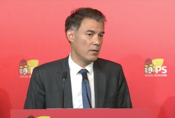 Conférence de presse d'Olivier Faure : « La gauche est l'avenir de l'Europe ».