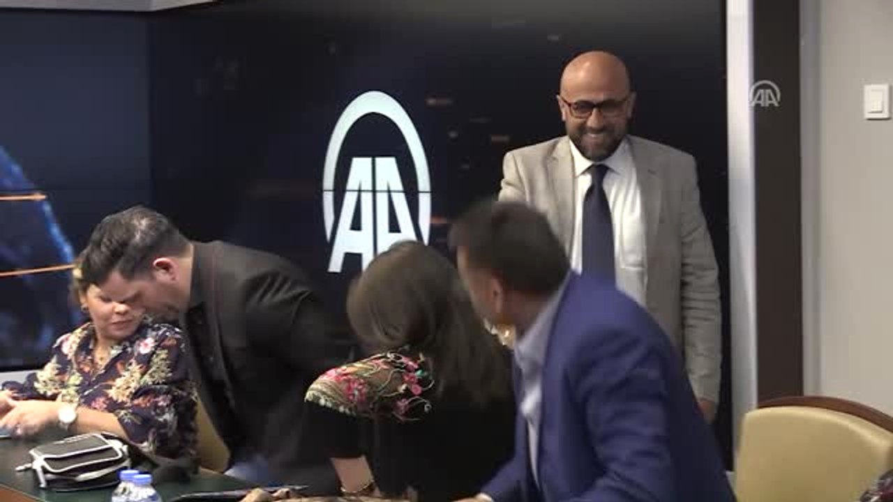 Tunus Medya Heyetinden Aa'ya Ziyaret