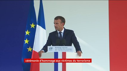 Emmanuel Macron annonce la création d'un "musée mémoriel" pour les victimes du terrorisme