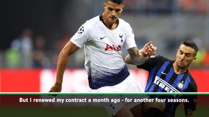 Скачать видео: Lamela happy at Spurs, plays down Serie A rumours