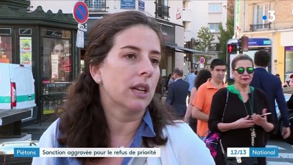 Piétons : sanction aggravée pour le refus de priorité