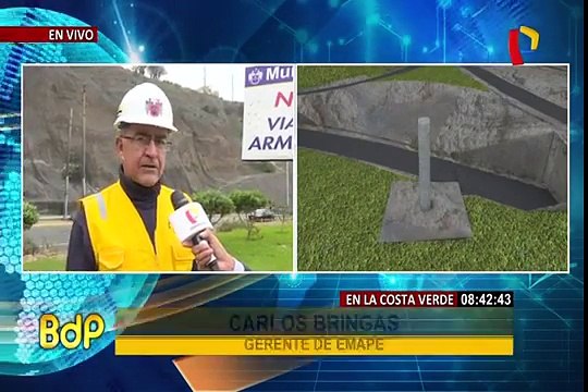 Costa Verde: inician trabajos para la construcción del viaducto Armendáriz