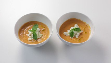 Cómo hacer salmorejo con requesón