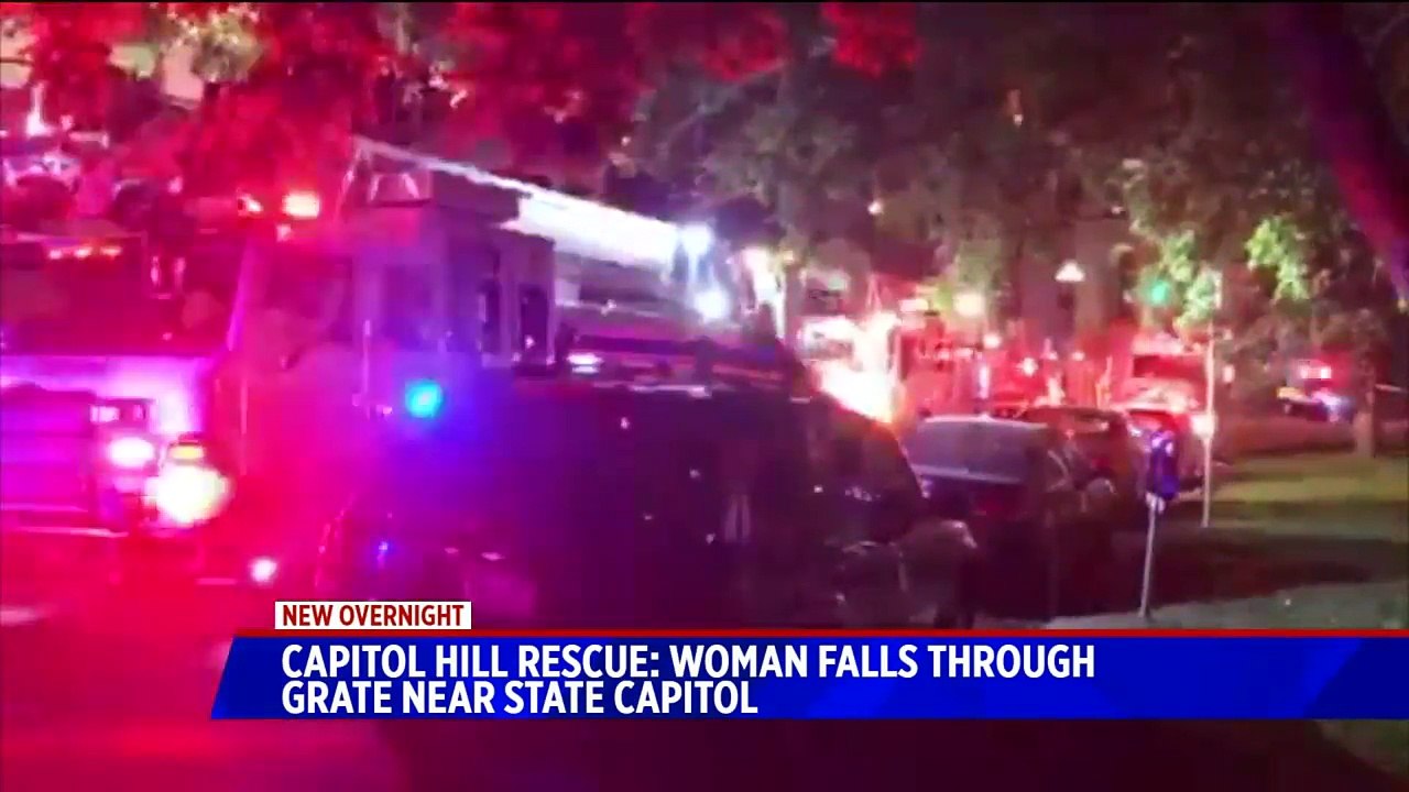 Woman Rescued After Falling 12 Feet Through Grate Near Colorado Capitol