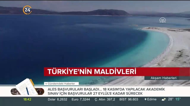 İşte Türkiye'nin Maldivleri Salda Gölü