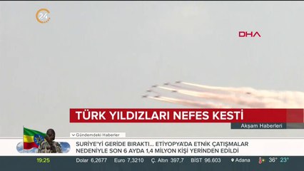 Türk Yıldızları, İstanbul Boğazı'nda nefes kesti