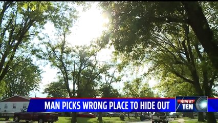 Sex Offender Found Hiding in Police Officer's Backyard