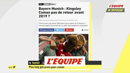 Coman pas de retour avant 2019 ? - Foot - ALL - Bayern