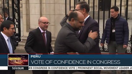 Peruvian President to Face Vote of Confidence in Congress
