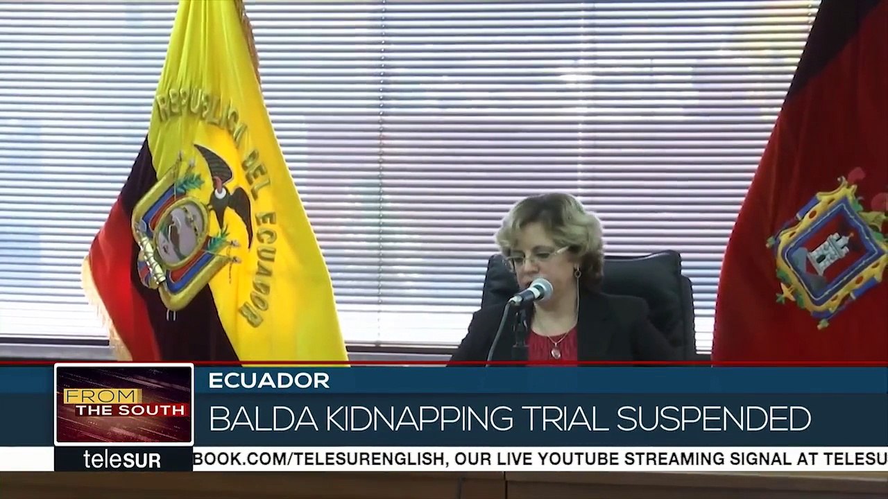 Hearing in the Case of Kidnapped Lawmaker in Ecuador Was Suspended
