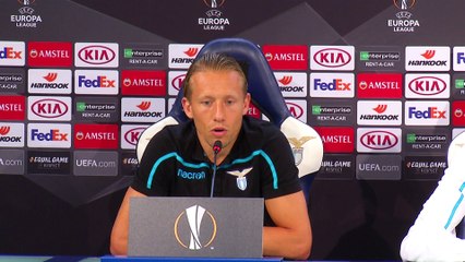 UEL, Conferenza Leiva Lazio-Apollon