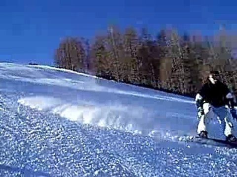 Descente trankil rouge de valberg