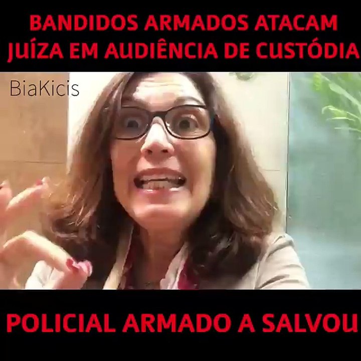 Assaltante chega na audiencia de custodia para matar juiza