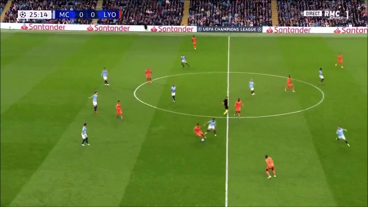 Cornet goal - Man City 0-[1] Lyon