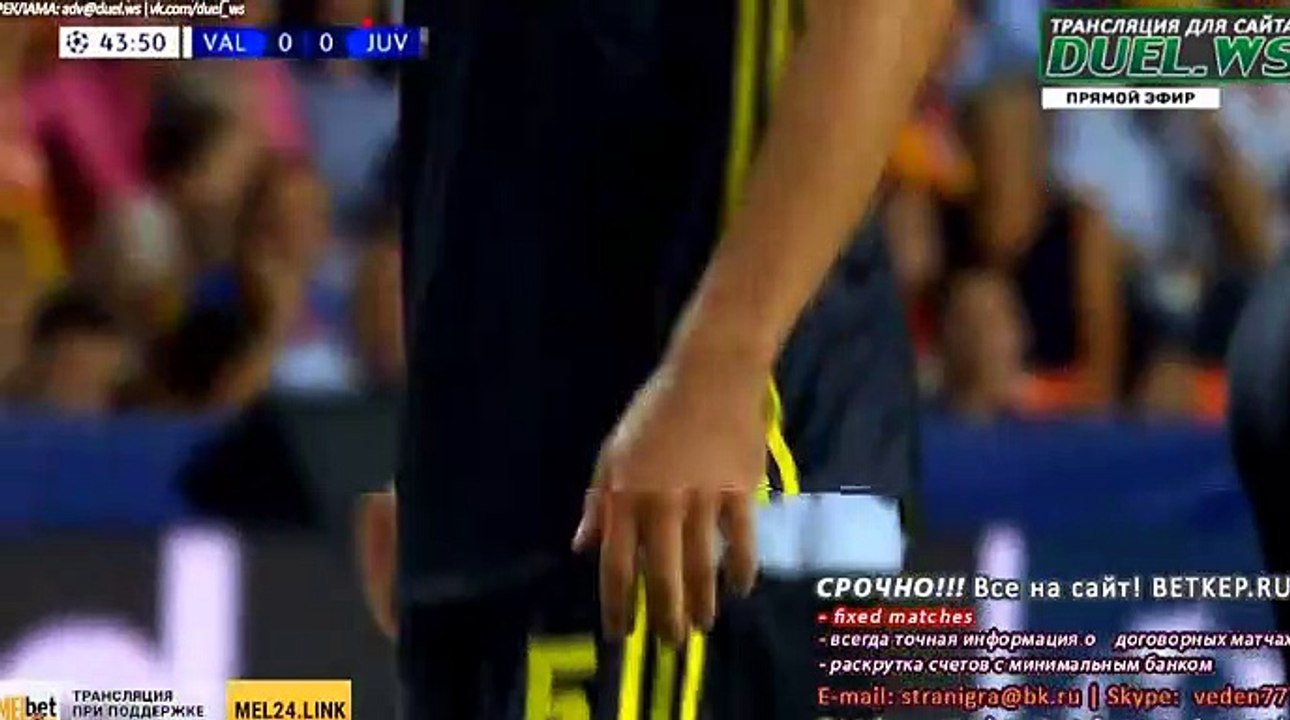 (Penalty)Pjanic M. Goal HD -  Valencia	0-1	Juventus 19.09.2018