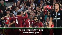 Liverpool must 'keep going' after PSG win - Van Dijk