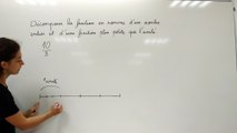 Décomposition de fractions - Exemple 2