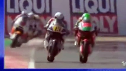 Folle gesto di Romano Fenati e Bandiera nera a Misano 2018 .Mad gesture by Romano Fenati y Black fla