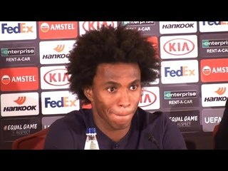 Willian Full Pre-Match Press Conference - PAOK v Chelsea - Europa League