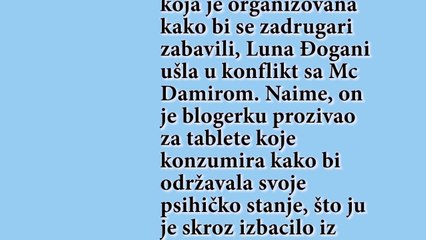 Diskvalifikacija LUNE- Užas nakon žurke  - Luna uzela flašu i