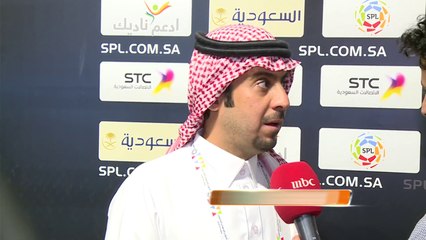 مساعد الزامل رئيس نادي القادسية :" اللاعبون حاولوا لكن الفريق عائد من مباراة كبيرة مع الإتحاد ، ظروف المباراة والإصابات غيرت مجريات اللقاء"
