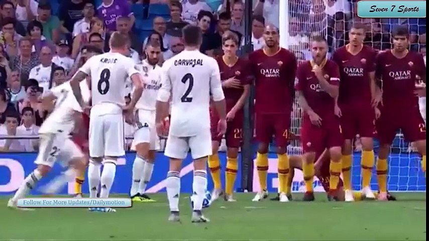 Real Madrid vs AS Roma (3-0) All Goals & Highlights -19-9-18