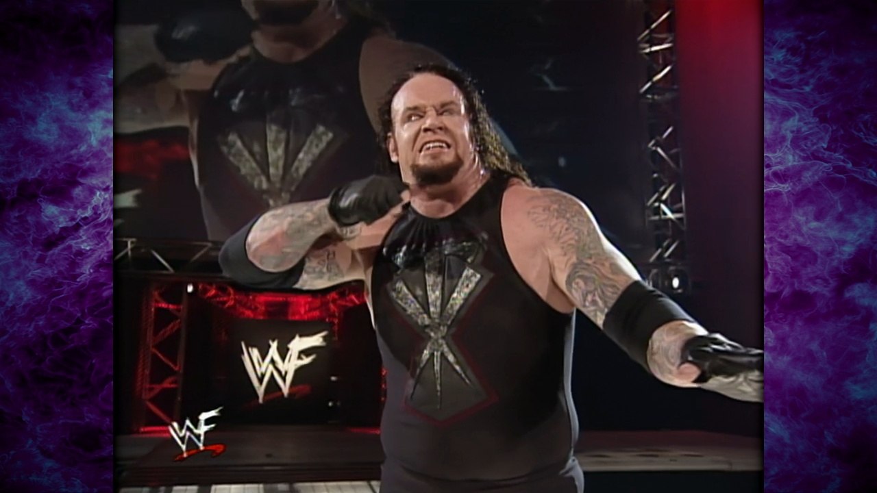 The Undertaker w/ Paul Bearer vs Triple H w/ Chyna WWF Title Match 6/21/99 (2/2)