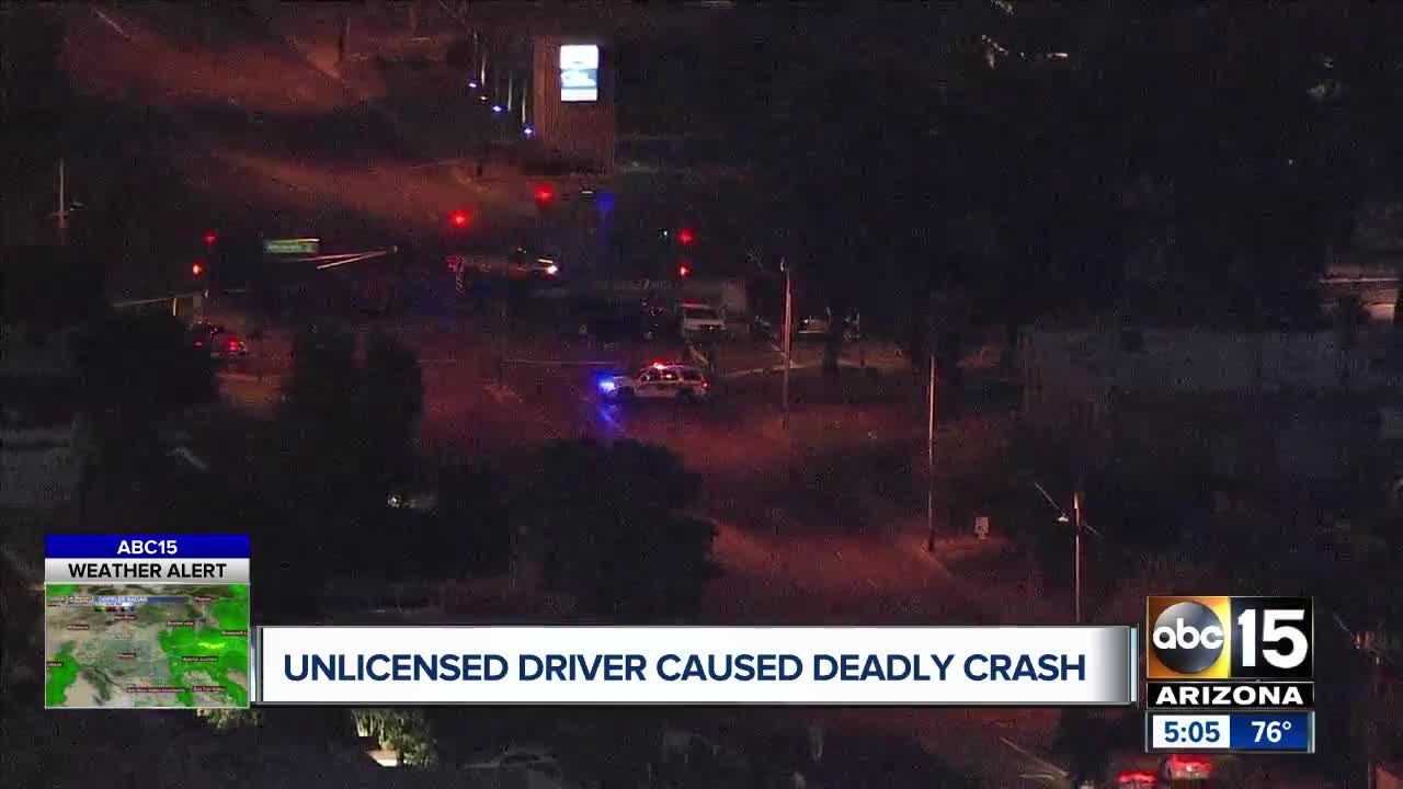 Man charged in Phoenix crash that left teen girl dead