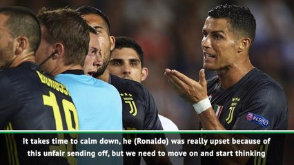 Ronaldo red card 'unfair' - Allegri