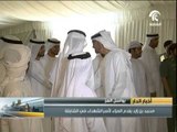 محمد بن زايد يقدم واجب العزاء لأسر شهداء الوطن