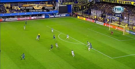 [GOL DE PABLO PEREZ] Boca Jrs 2 x 0 Cruzeiro - Libertadores 2018