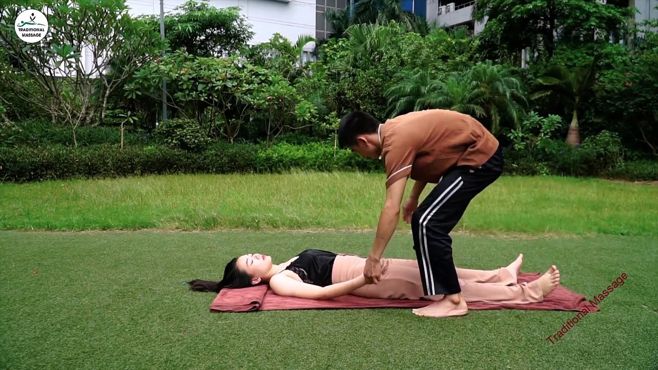 Thai Massage Techniques Full Body - Stretching, Relaxing and pain relief