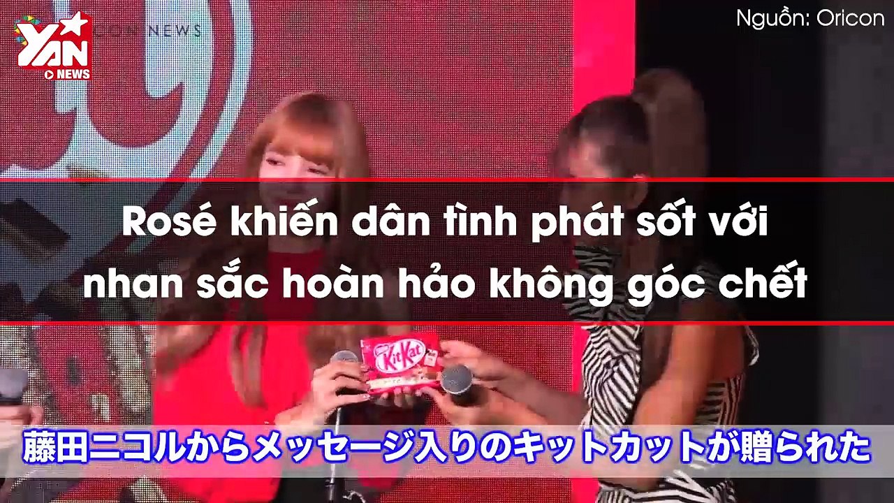 Rosé khiến dân tình phát sốt với nhan sắc hoàn hảo không góc chết