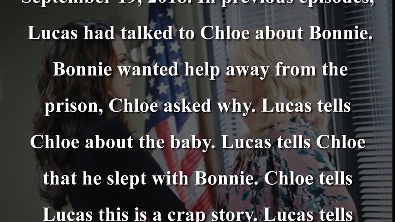 Days Spoilers Update: September 19, 2018. Eli is shocked to see Sheila, Gabi's next destructive plan