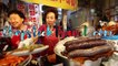 KOREAN STREET FOOD - Gwangjang Market Street Food Tour in Seoul South Korea - BEST Spicy Korean Food