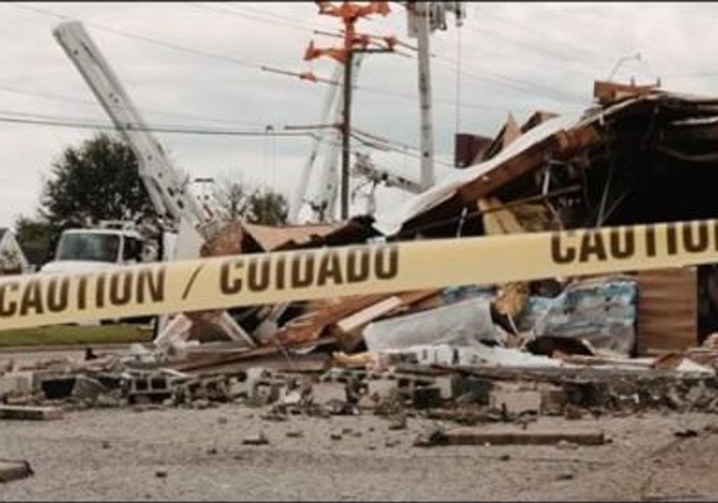 Drone Footage Shows Chesterfield County Furniture Store Destroyed by Tornado