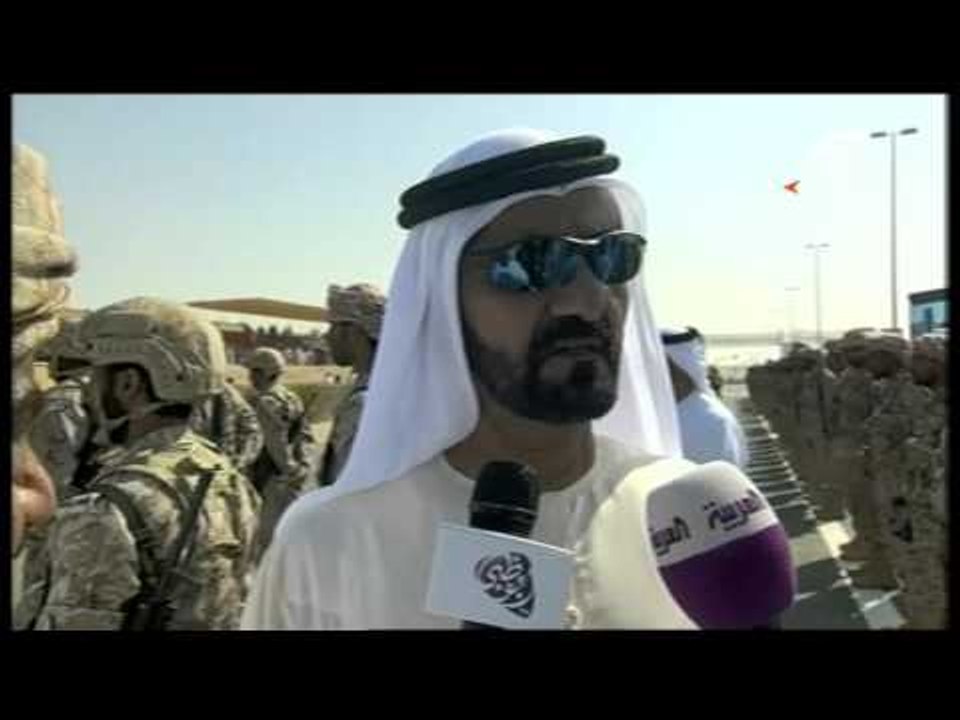 محمد بن راشد .. أسود الجزيرة أثبتوا أنهم رجال وأصحاب الهمم و عشاق القمم .