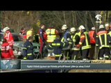 تصادم قطارين وجهاً لوجه في ألمانيا.. ومقتل 9 أشخاص وإصابة 50 إصابات خطيرة