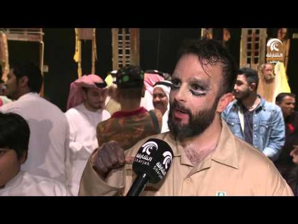 الفنان / طارق الدسوقي يتحدث عن التراث المصري في الشارقة