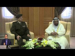 #حاكم_الشارقة يستقبل وفداً من كلية الطب العسكري المصري