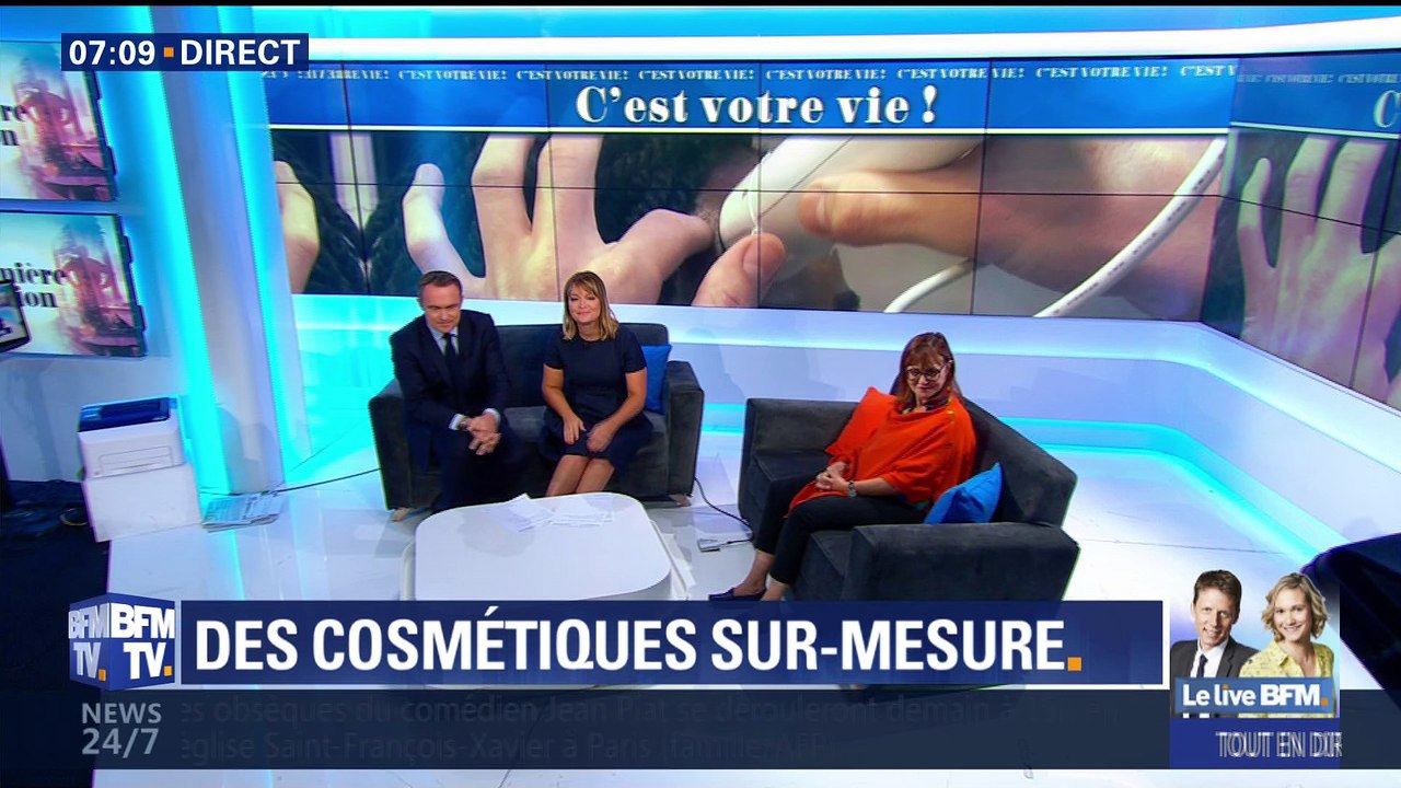 Des cosmétiques sur-mesure