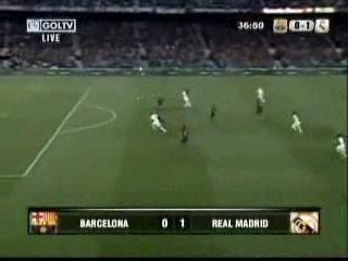 Barcelone-Real Madrid but de baptista