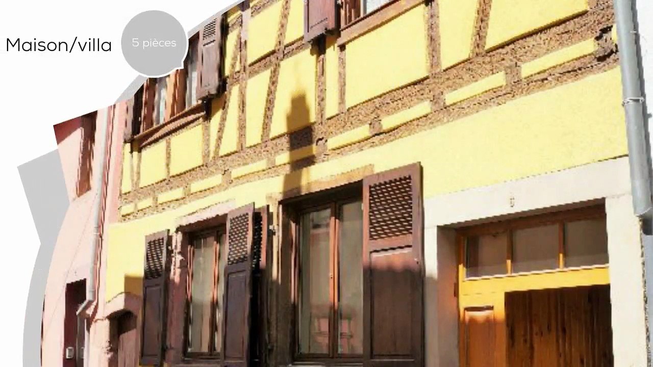 A vendre - Maison/villa - SELESTAT (67600) - 5 pièces - 115m²
