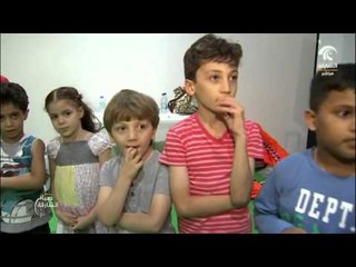 مهرجان الشارقة القرائي للطفل - التمارين الصباحية للأطفال