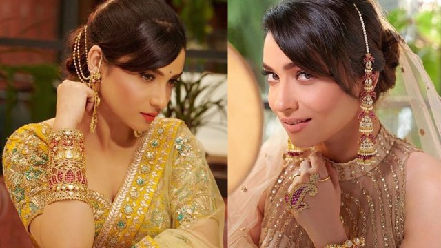 Ankita Lokhande Photoshoot: अंकिता लोखंडे का यह रॉयल लुक है वेडिंग फंक्‍शन के लिए बेस्‍ट | Boldsky