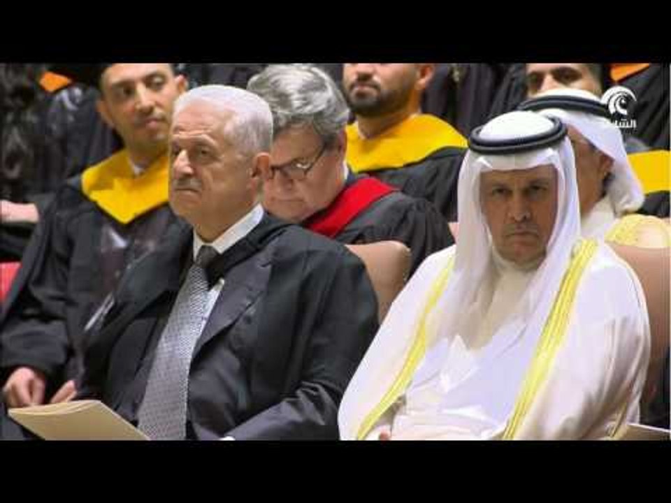 #أخبار_الدار : سلطان القاسمي يشهد حفل تخريج طلبة الجامعة الأمريكية في الشارقة لفصل الربيع