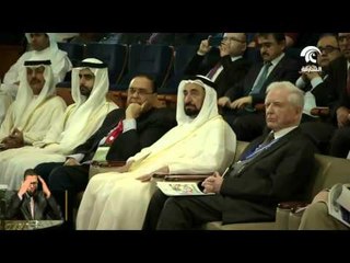 #حاكم_الشارقة يشهد افتتاح مؤتمري اكتشاف الأدوية والعلاج السابع والتقنية الحيوية الرابع