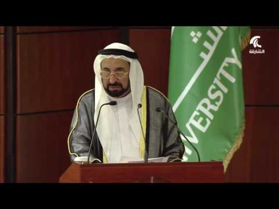 حاكم الشارقة يشهد حفل تخريج طلبة الدراسات العليا والدبلوم المهني