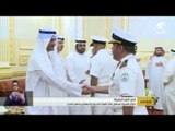 حاكم الفجيرة يستقبل قائد القوات البحرية والمهنئين بشهر رمضان