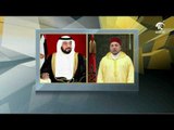 أخبار الدار : رئيس الدولة و محمد بن راشد و محمد بن زايد يهنئون ملك المغرب بمناسبة يوم العرش المجيد.
